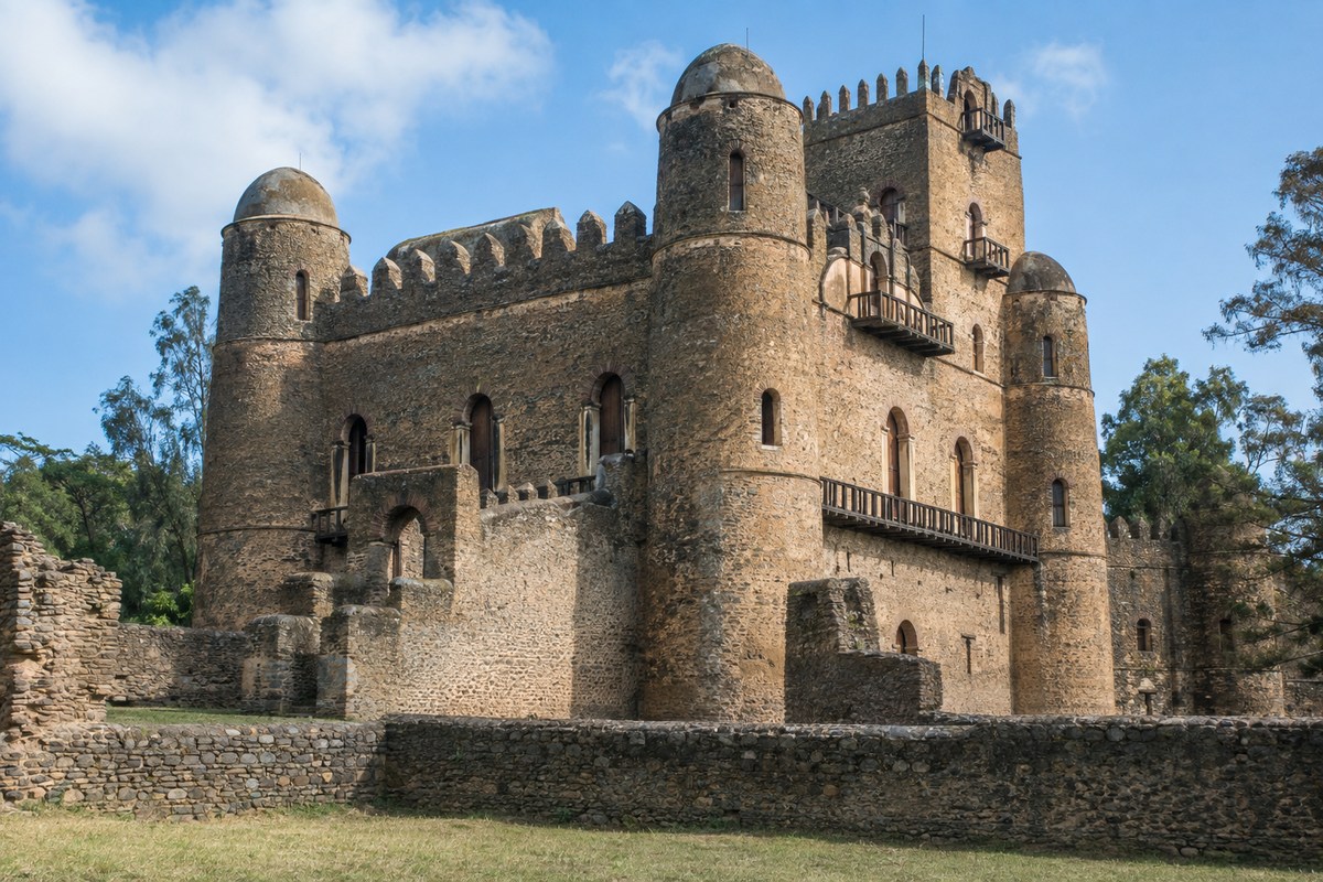 Fasilides Castle in Gondar’s Royal Enclosure
