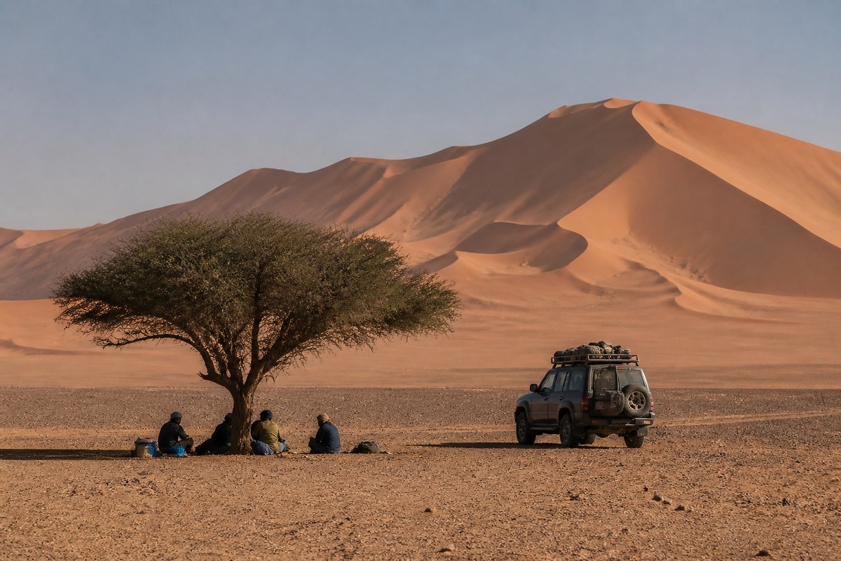 Nouakchott to the Dunes of Azoueiga