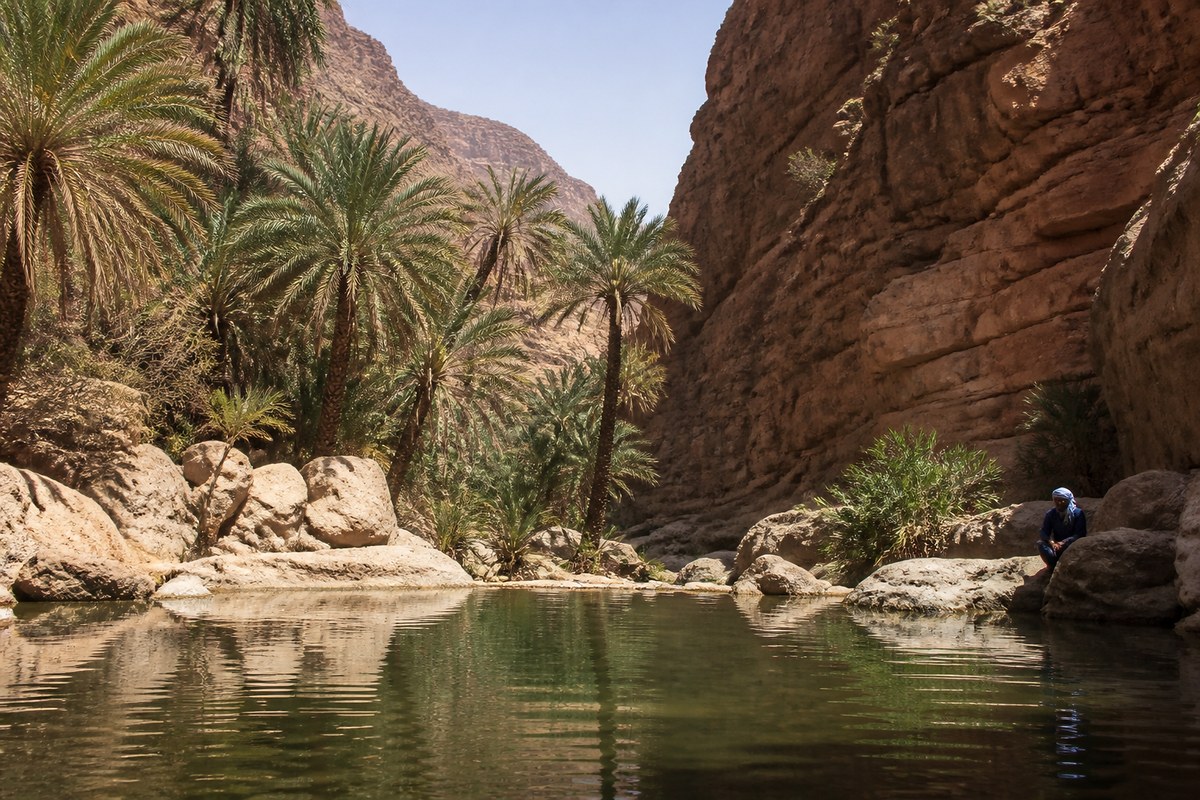 Azoueiga to the Terjit Oasis