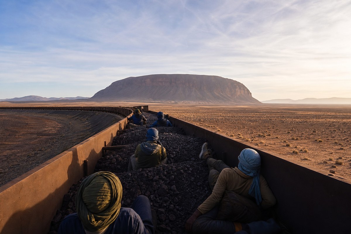 Ben Amera and the Iron Ore Train