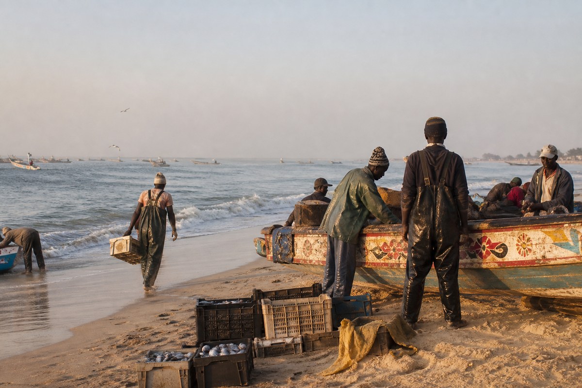 Nouadhibou to Nouakchott · Departure
