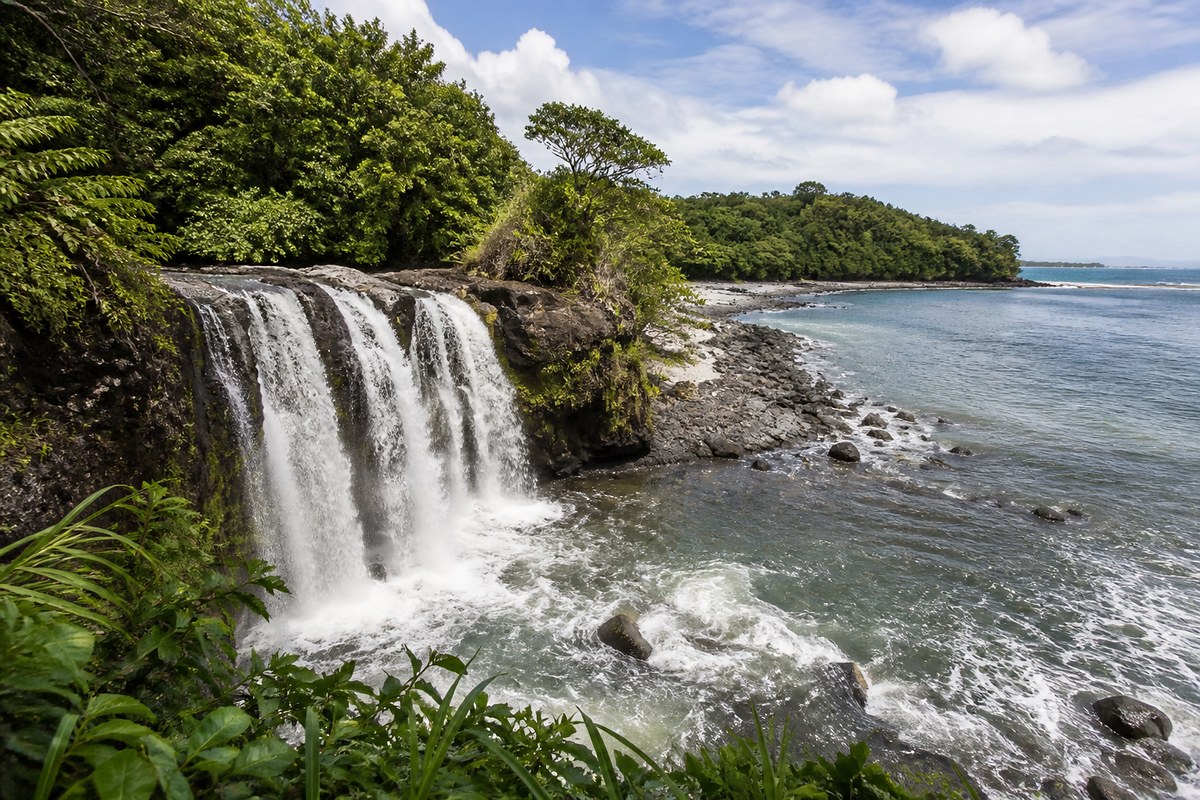Île aux Cerfs · snorkelling · GRSE waterfall