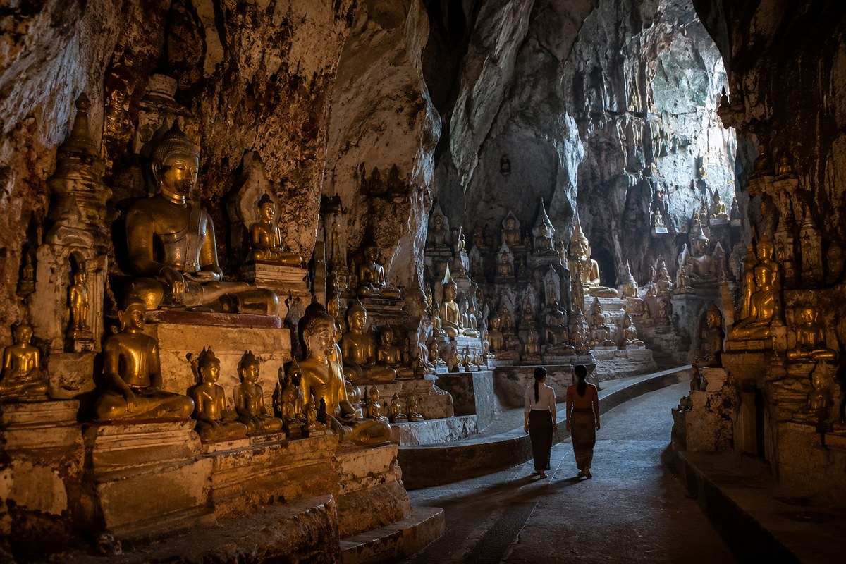 Pindaya Caves and Ywagun