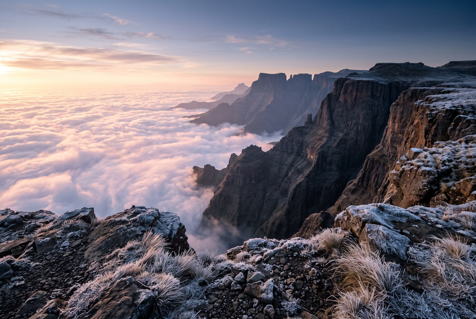 Lesotho Sani Escarpment