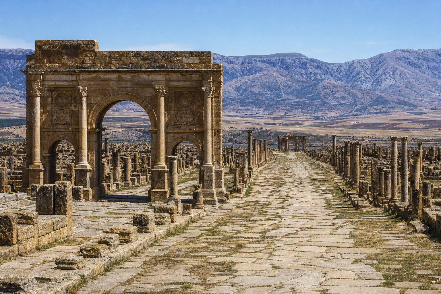 Algeria Timgad
