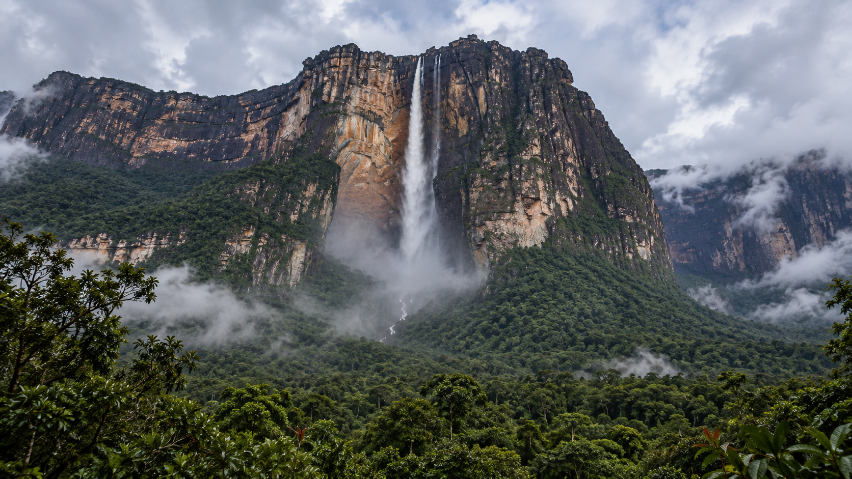 Venezuela Angel Falls Auyan Tepui Canaima National Park