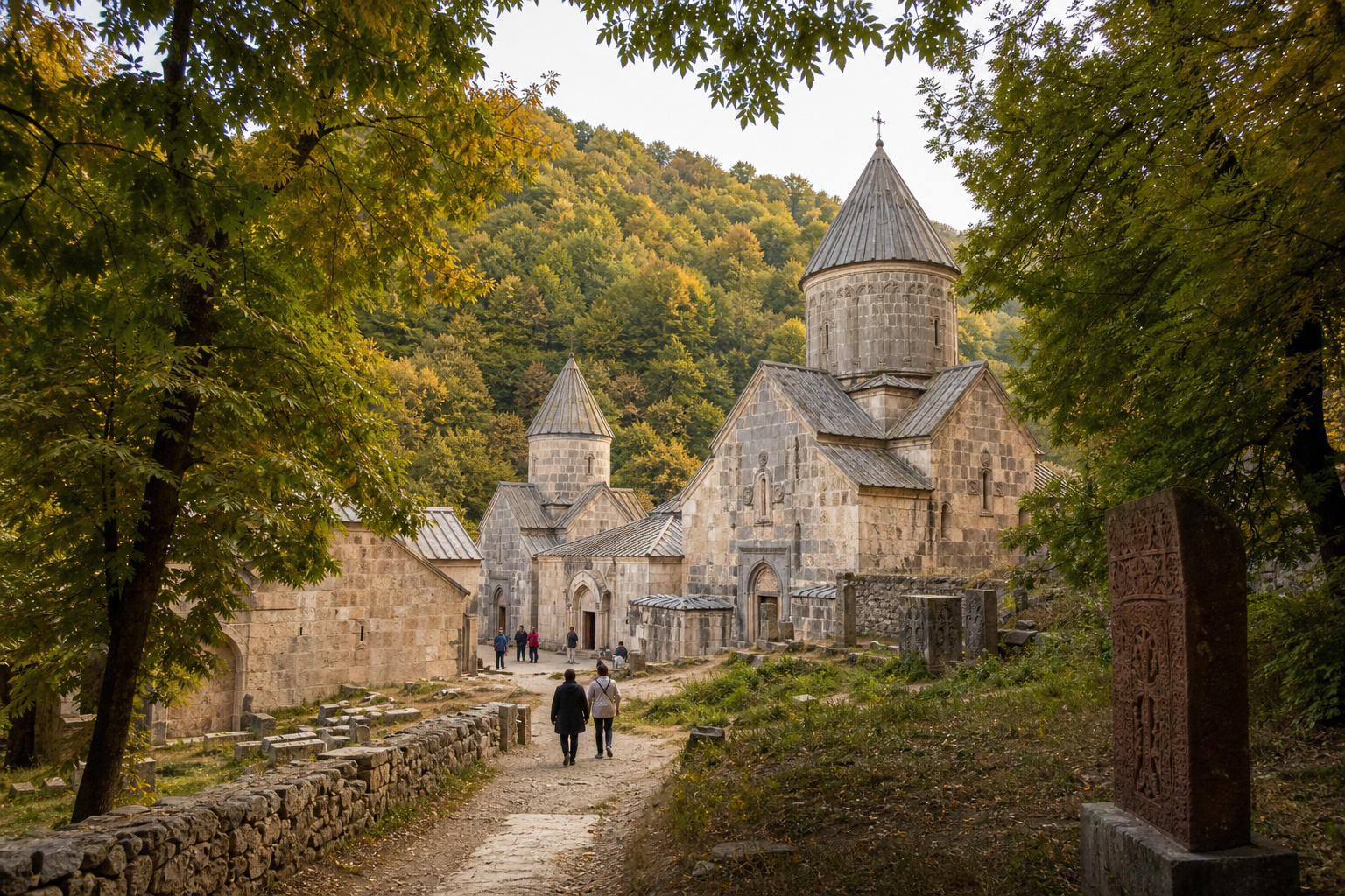 Dilijan · forest monasteries, and back to Yerevan