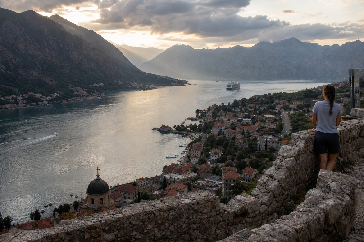Kotor → Tirana · the walled city & the road home