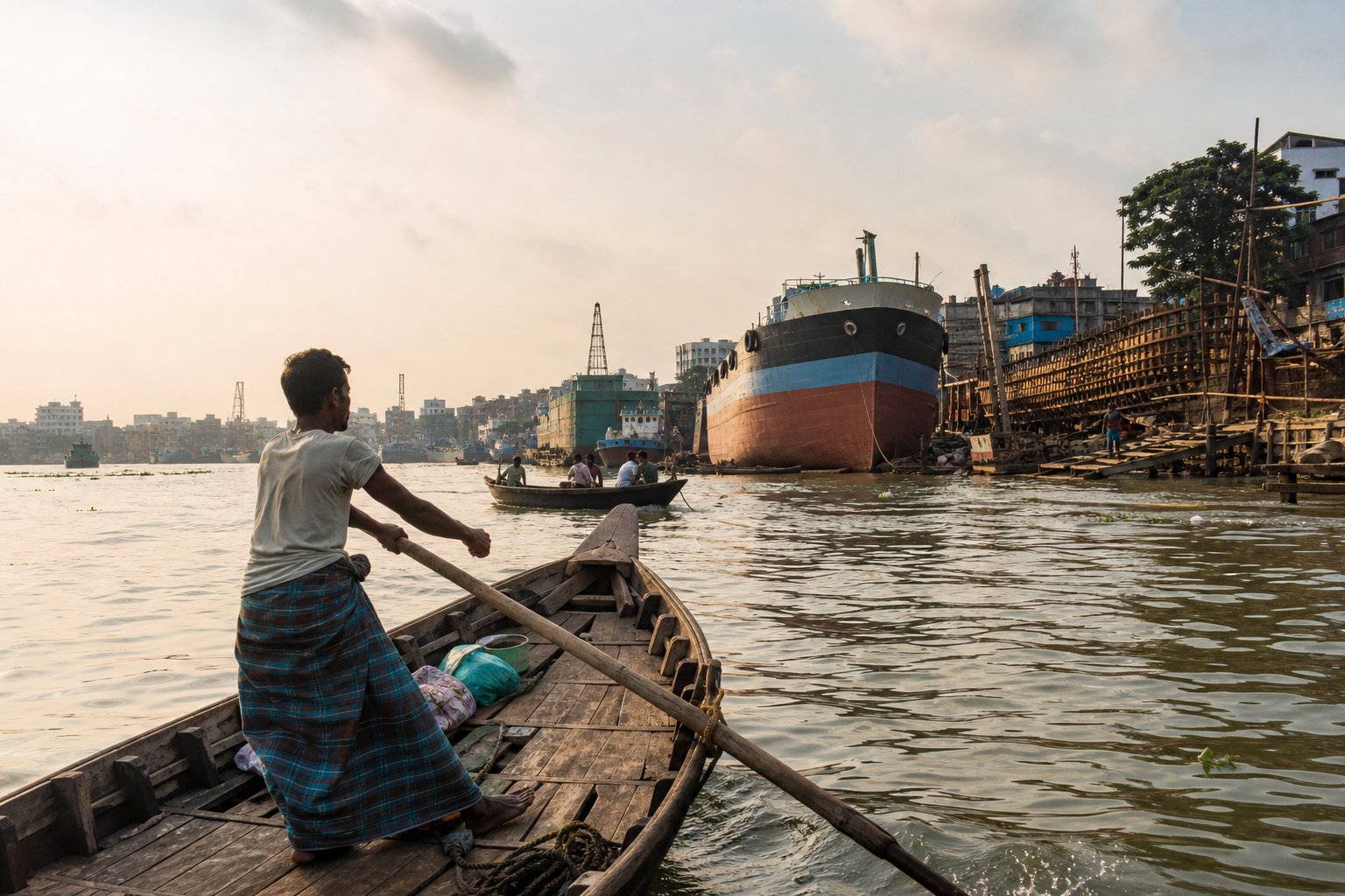 Old Dhaka, the Buriganga & Overnight Launch to Barisal
