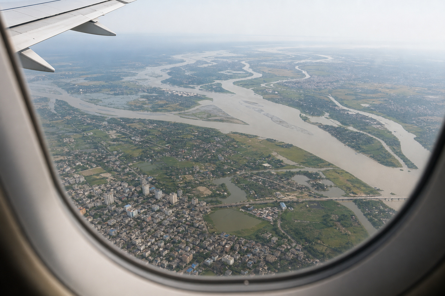 Departure from Dhaka