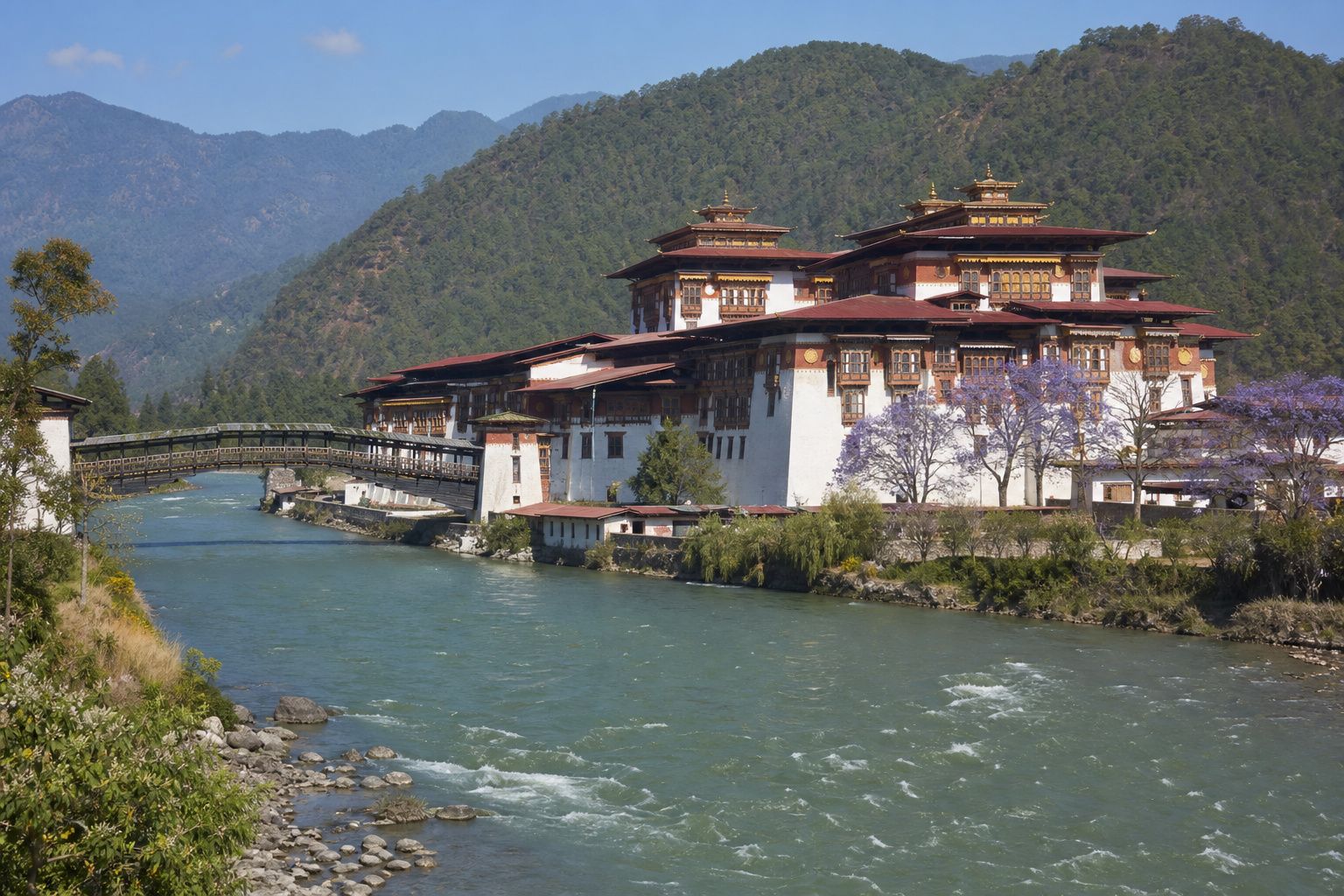 Dochula Pass · Fertility Village · Punakha Dzong