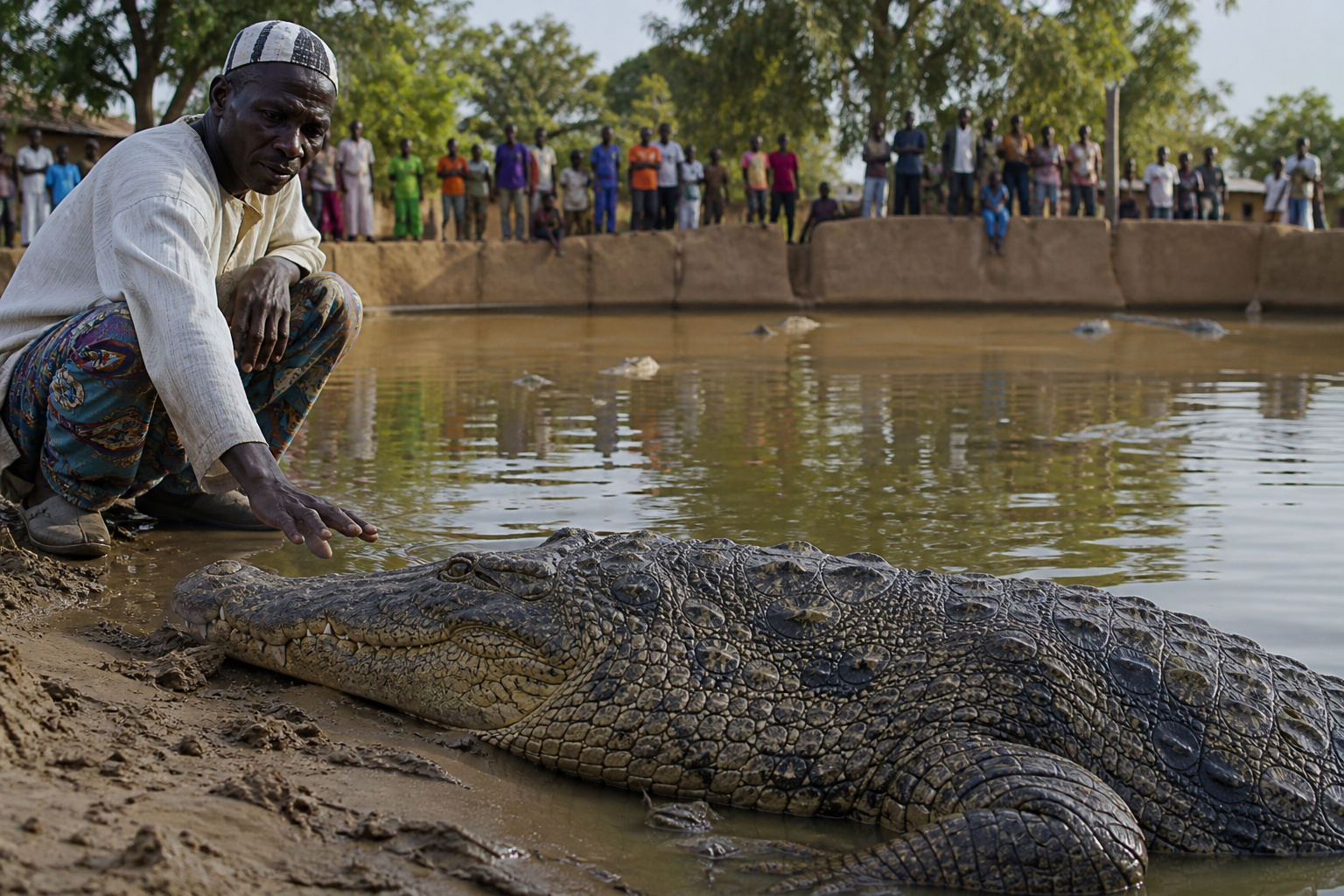 Bazoulé's crocodiles & the granite of Laongo