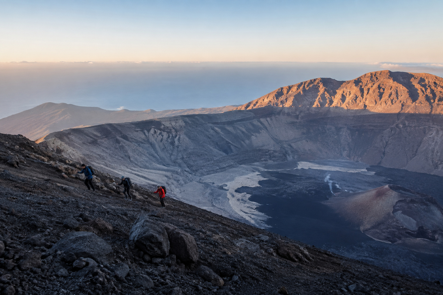 Fogo · Pico do Fogo at dawn