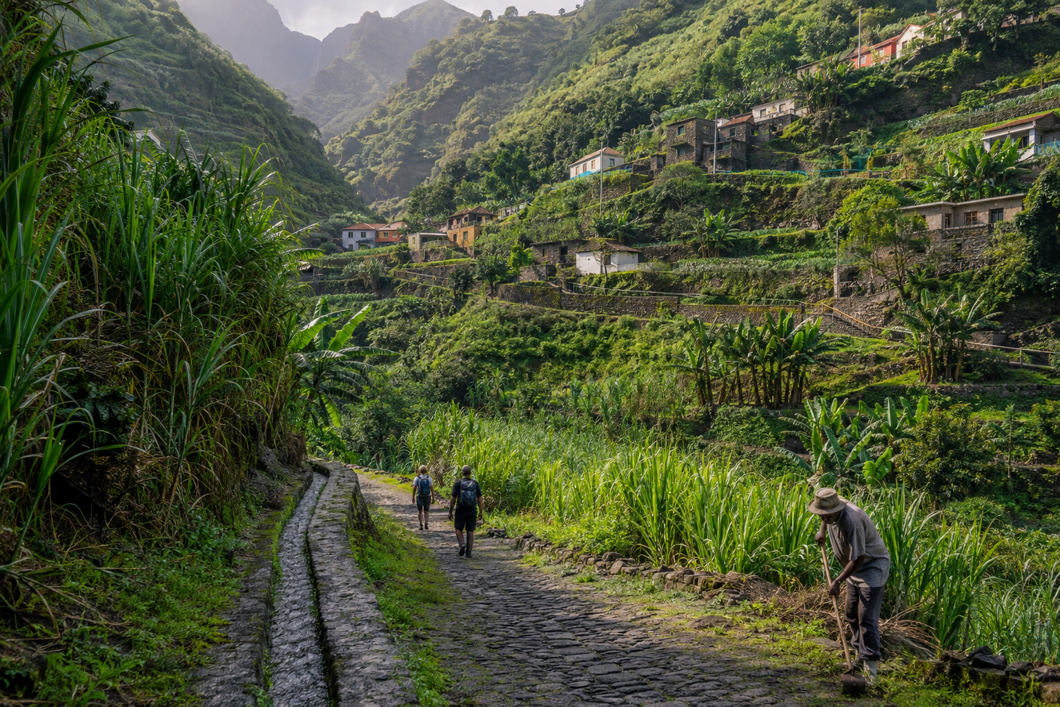Santo Antão · the Paul Valley