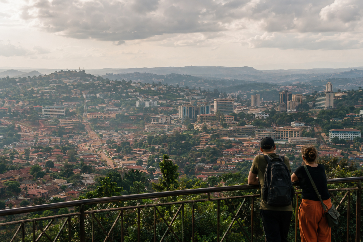 Kribi → Yaoundé · into the interior