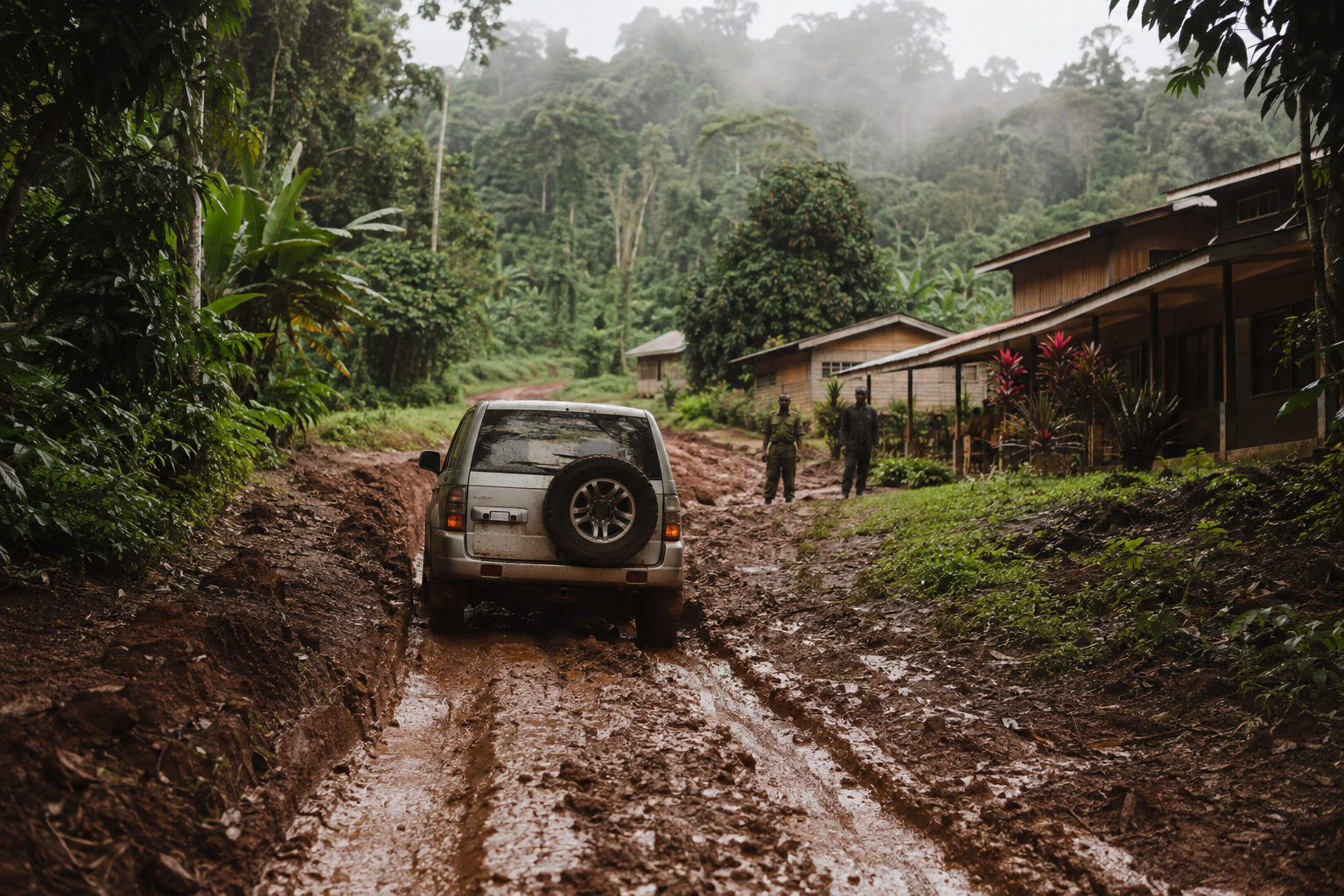 Yaoundé → Somalomo · the edge of the Dja