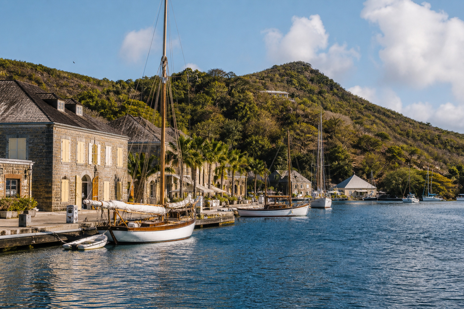 Caribbean Antigua Dockyard