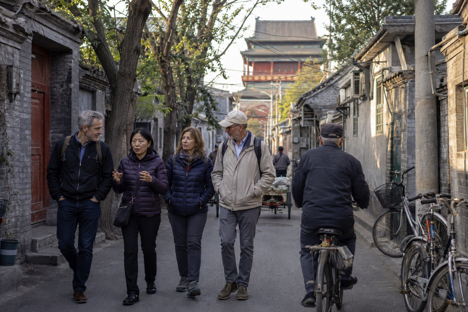 Beijing · Forbidden City · hutongs