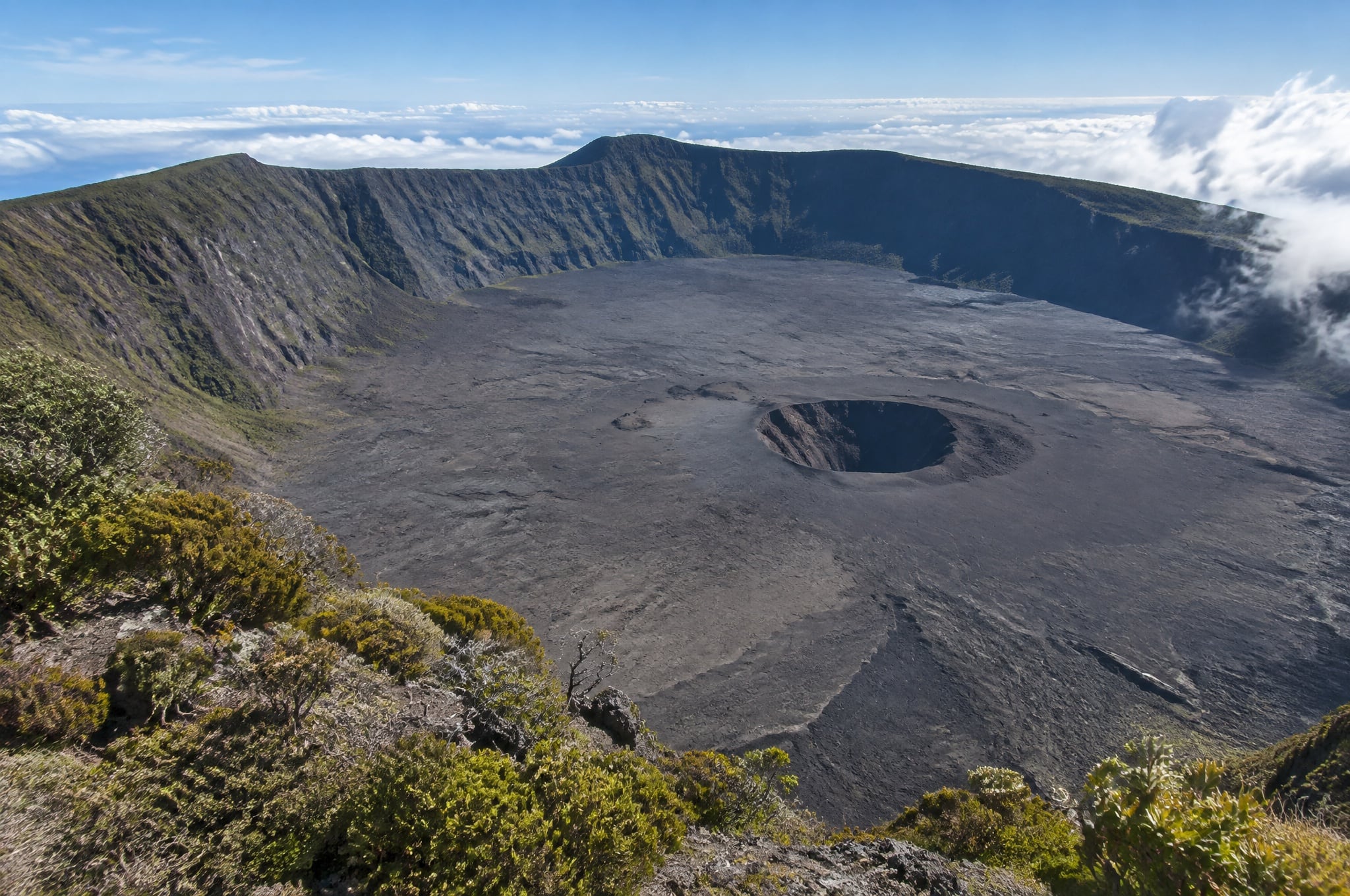 Mount Karthala crater, Grande Comore