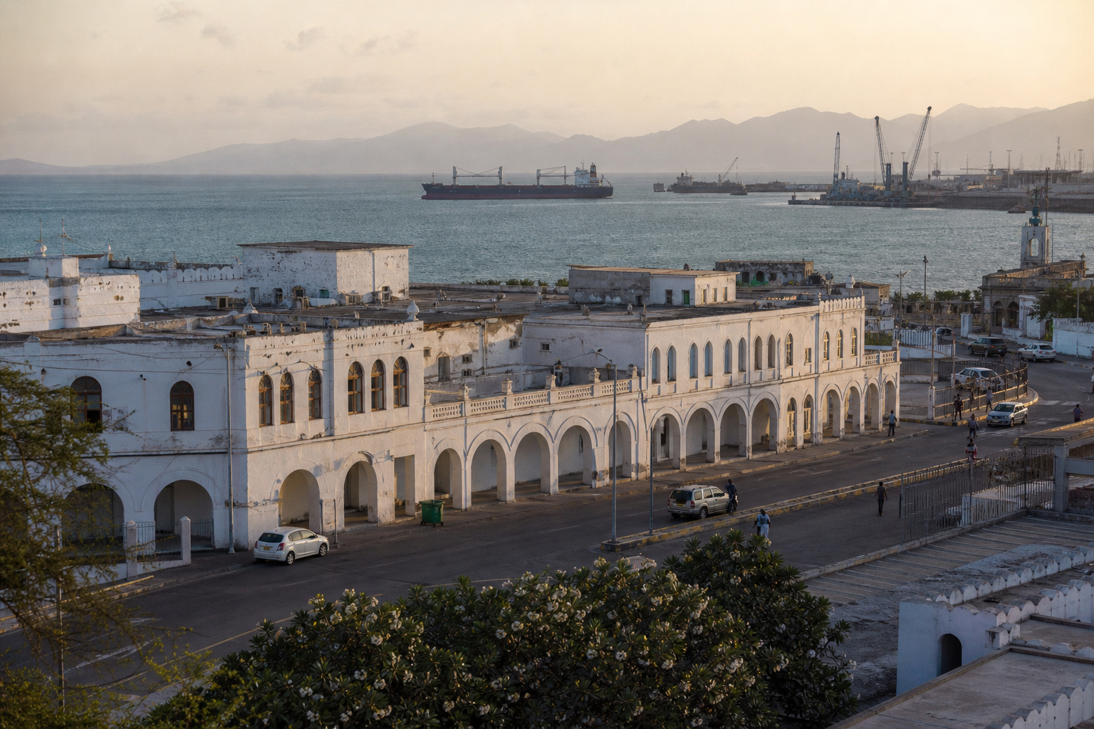 Djibouti City · arrival on the Horn