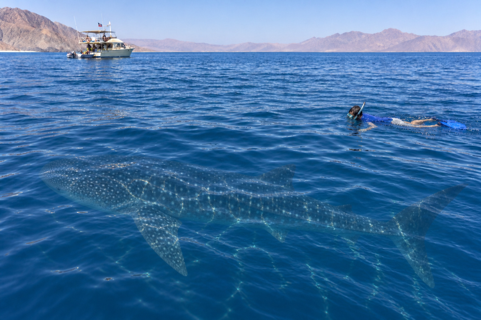 The whale sharks · Gulf of Tadjoura