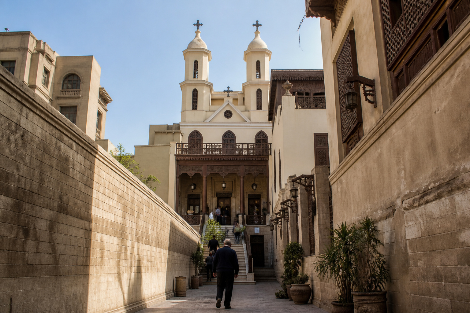 Coptic Cairo · the Nile sleeper train
