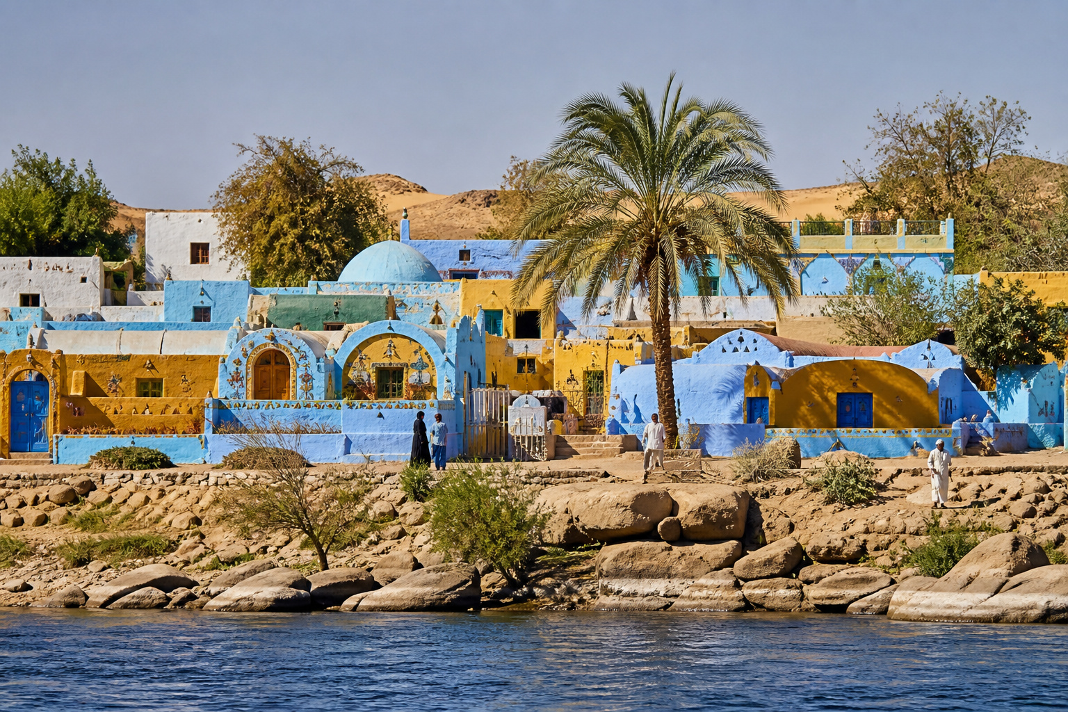 Aswan · Nubian village · Philae · the High Dam