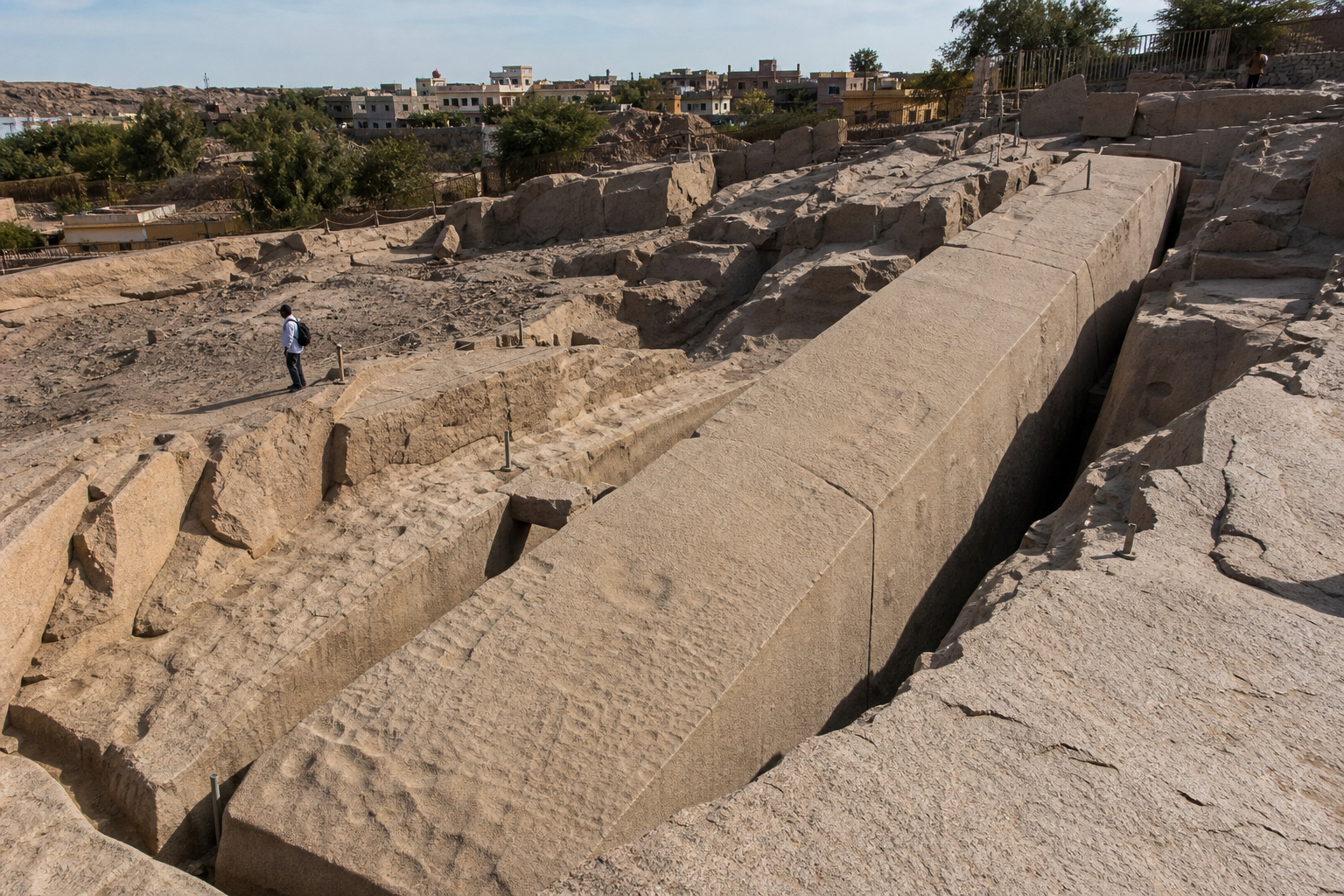Aswan · the Unfinished Obelisk · depart