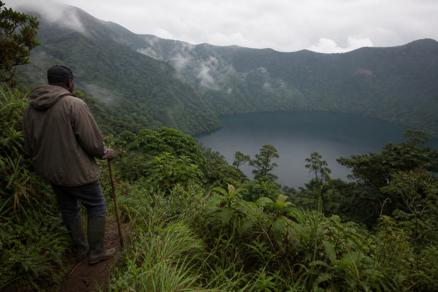 Moka · the highlands and the Biao caldera
