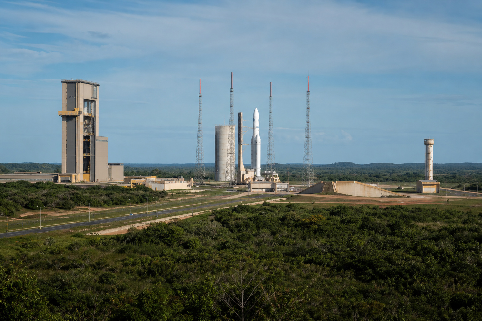 French Guiana Kourou Guiana Space Centre Ariane