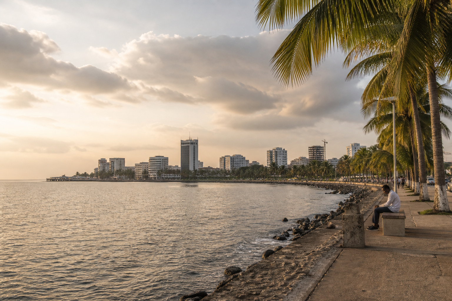 Libreville · arrival on the equator