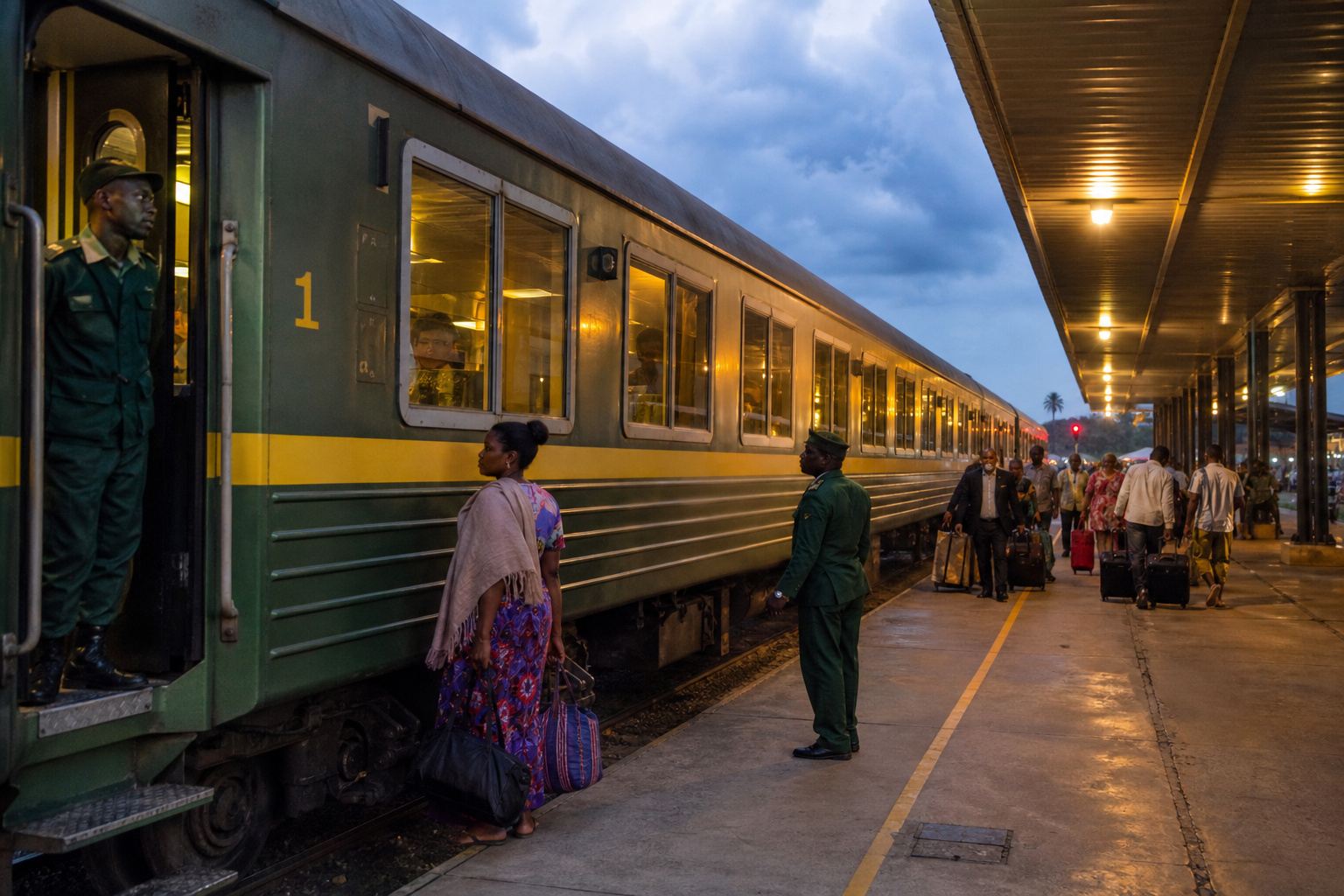 Libreville → the Trans-Gabon night express