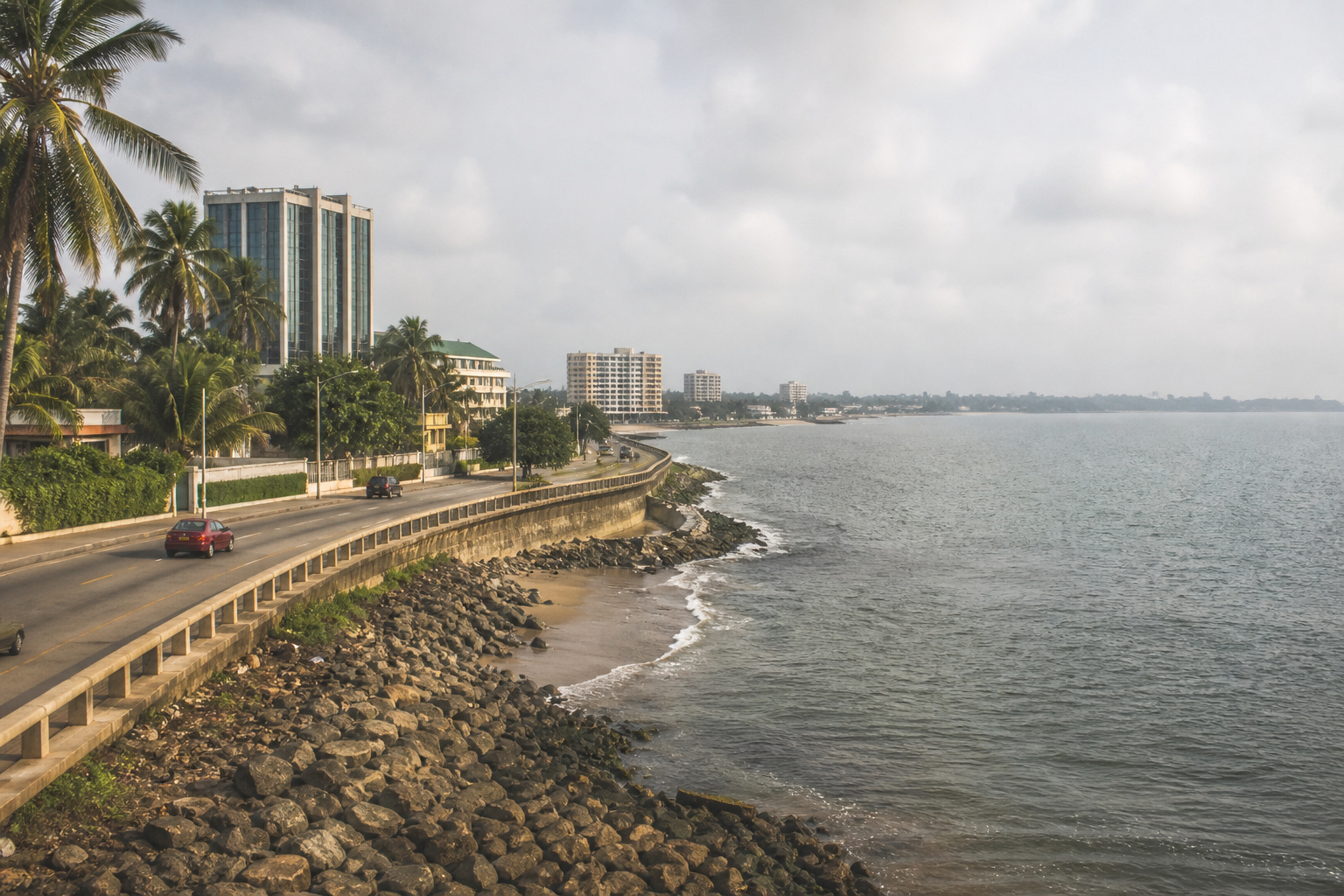 Libreville · arrival & departure