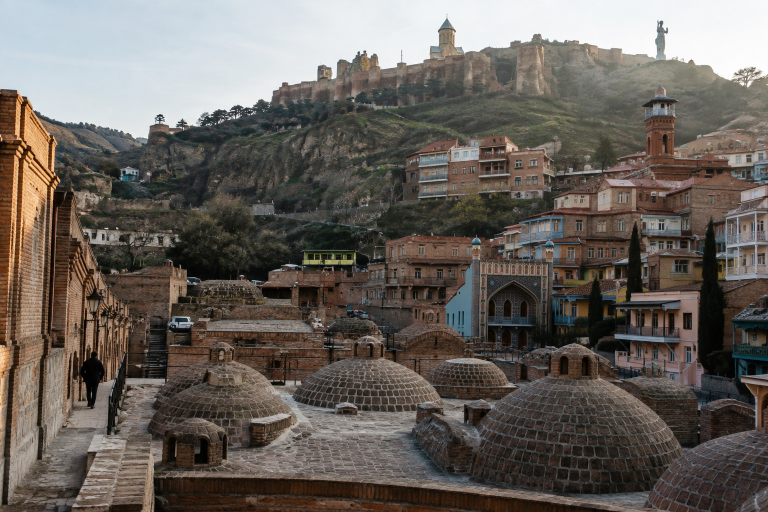 Tbilisi · arrival in the warm place
