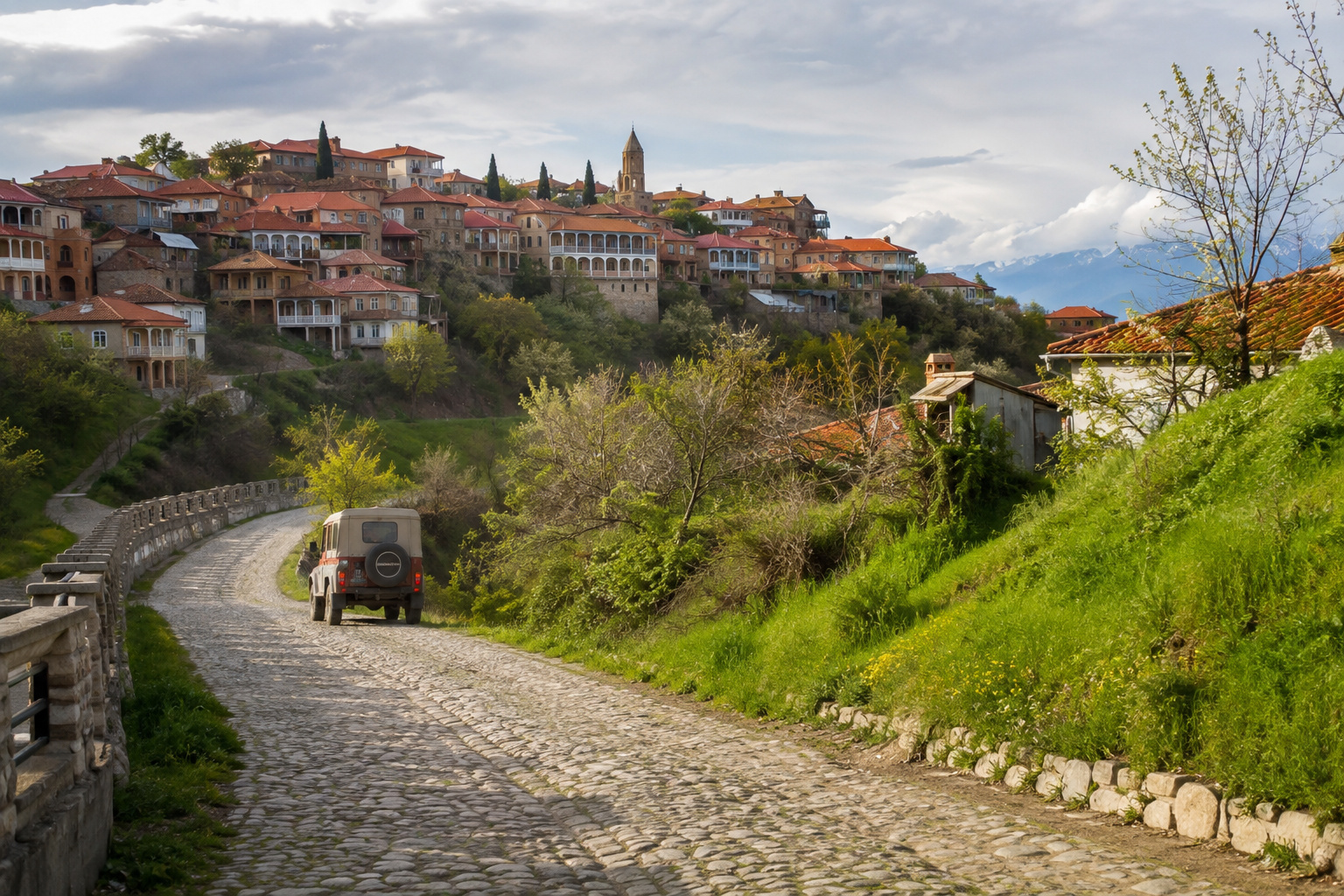 Mtskheta → Kakheti · the old capital and the wine country