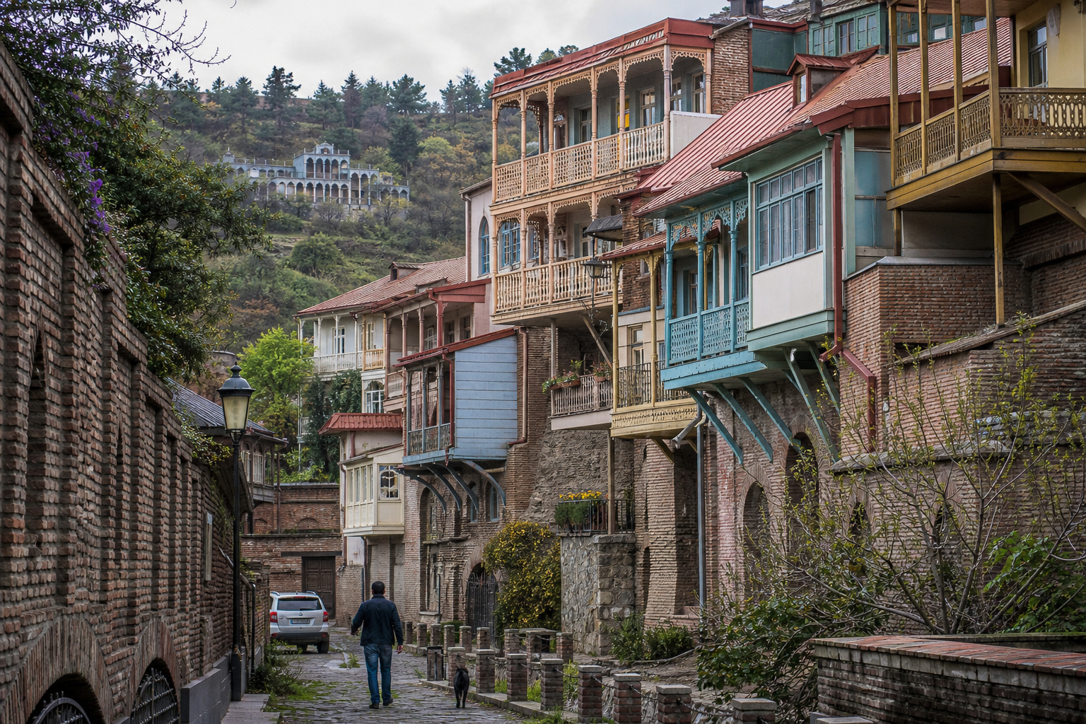 Georgia Tbilisi Old Town