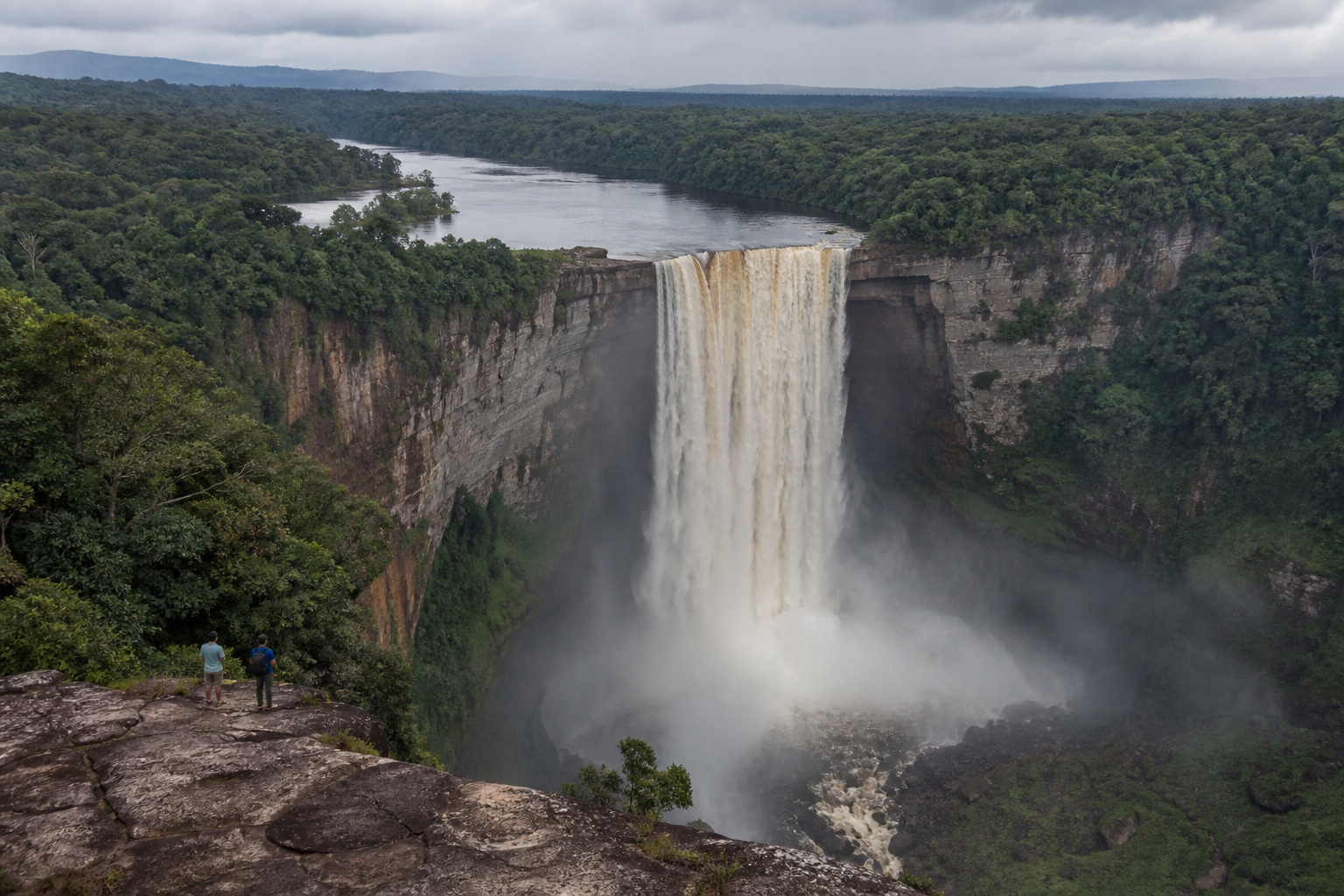 Kaieteur Falls by scenic flight