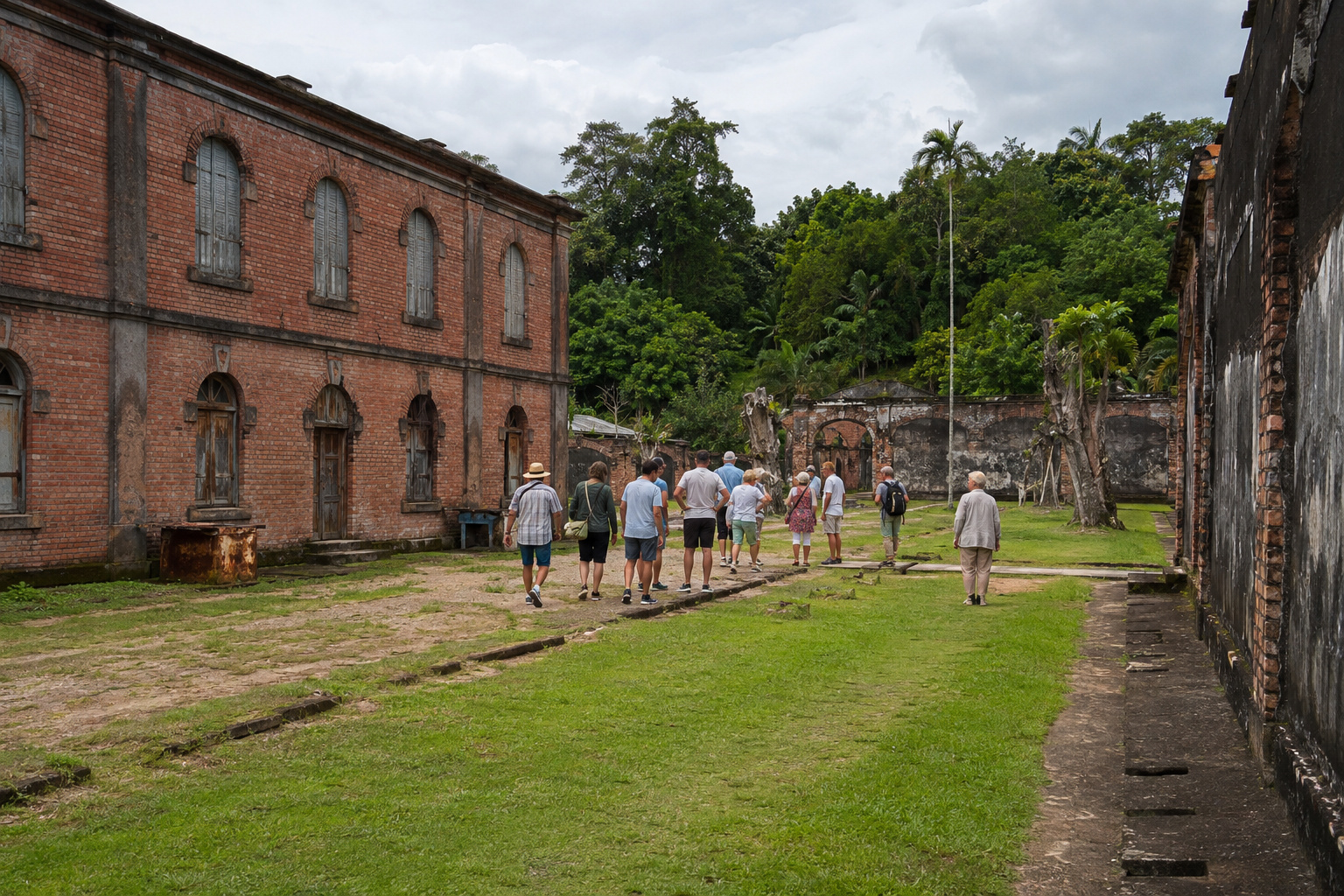 Across the Maroni · Cayenne · Kourou