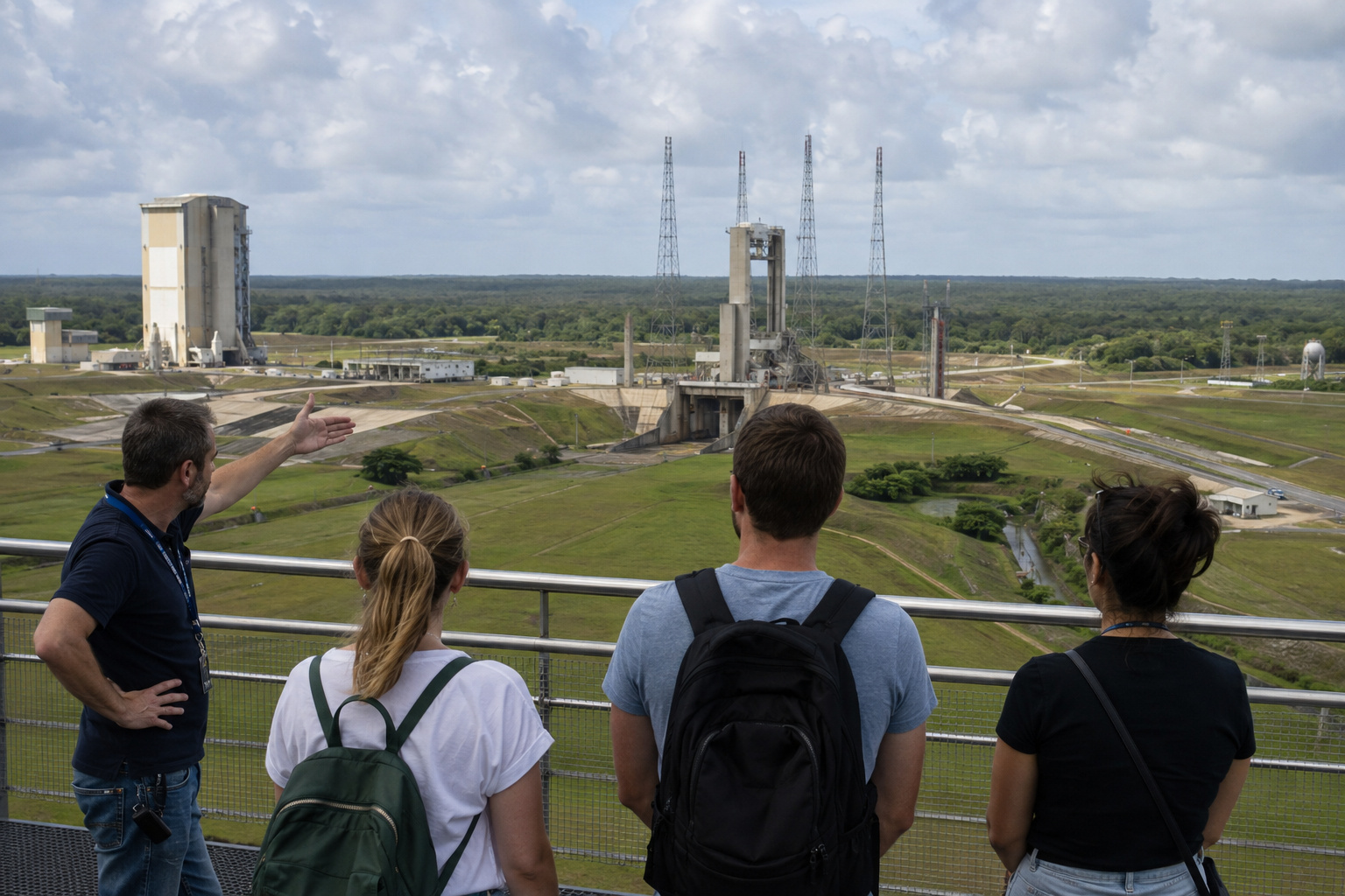 Guiana Space Centre · back to Paramaribo