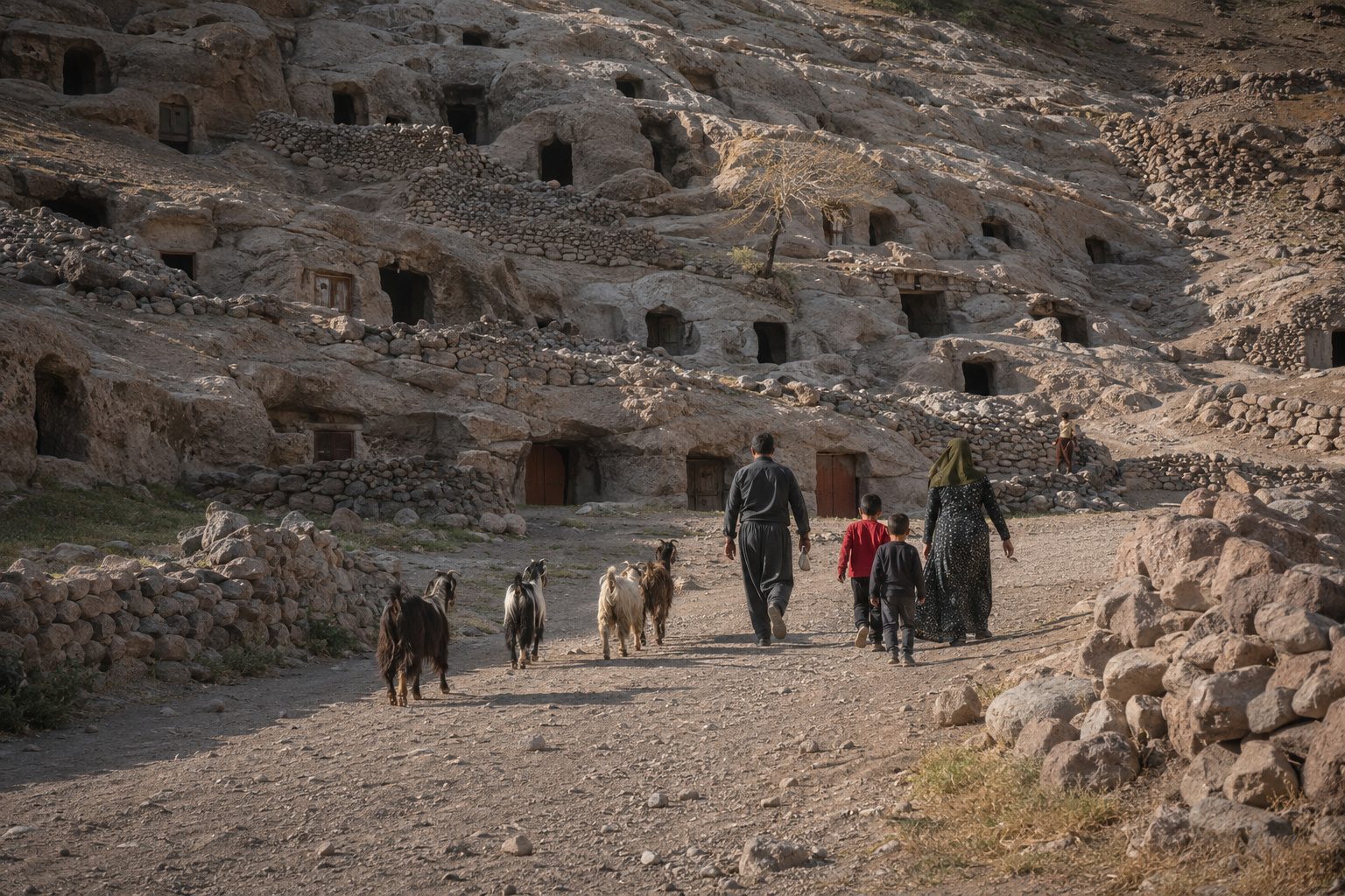 Maymand · a night in the cave village