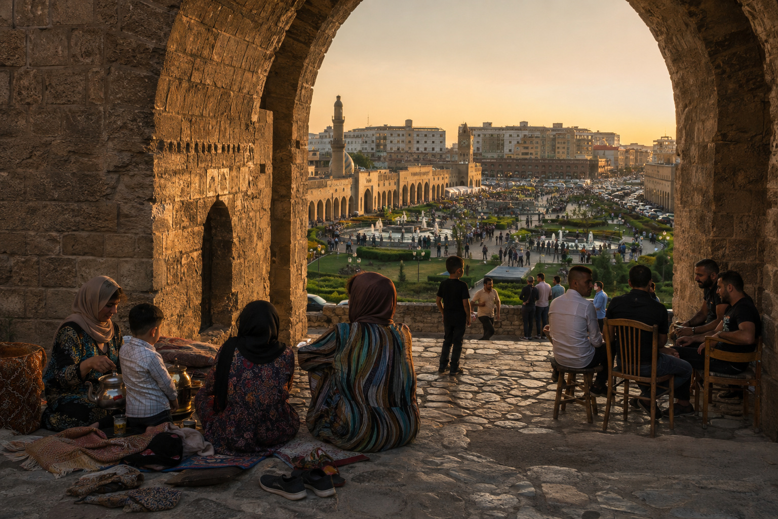 Erbil · arrival at the oldest address on Earth