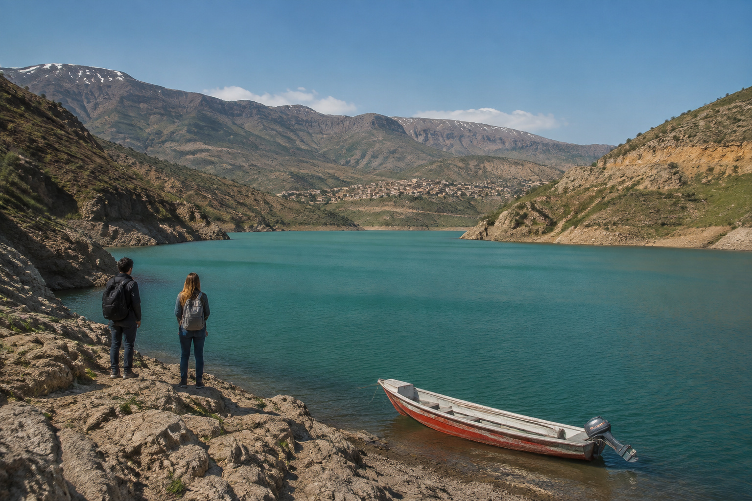 Halabja and the mountains, then south to Baghdad