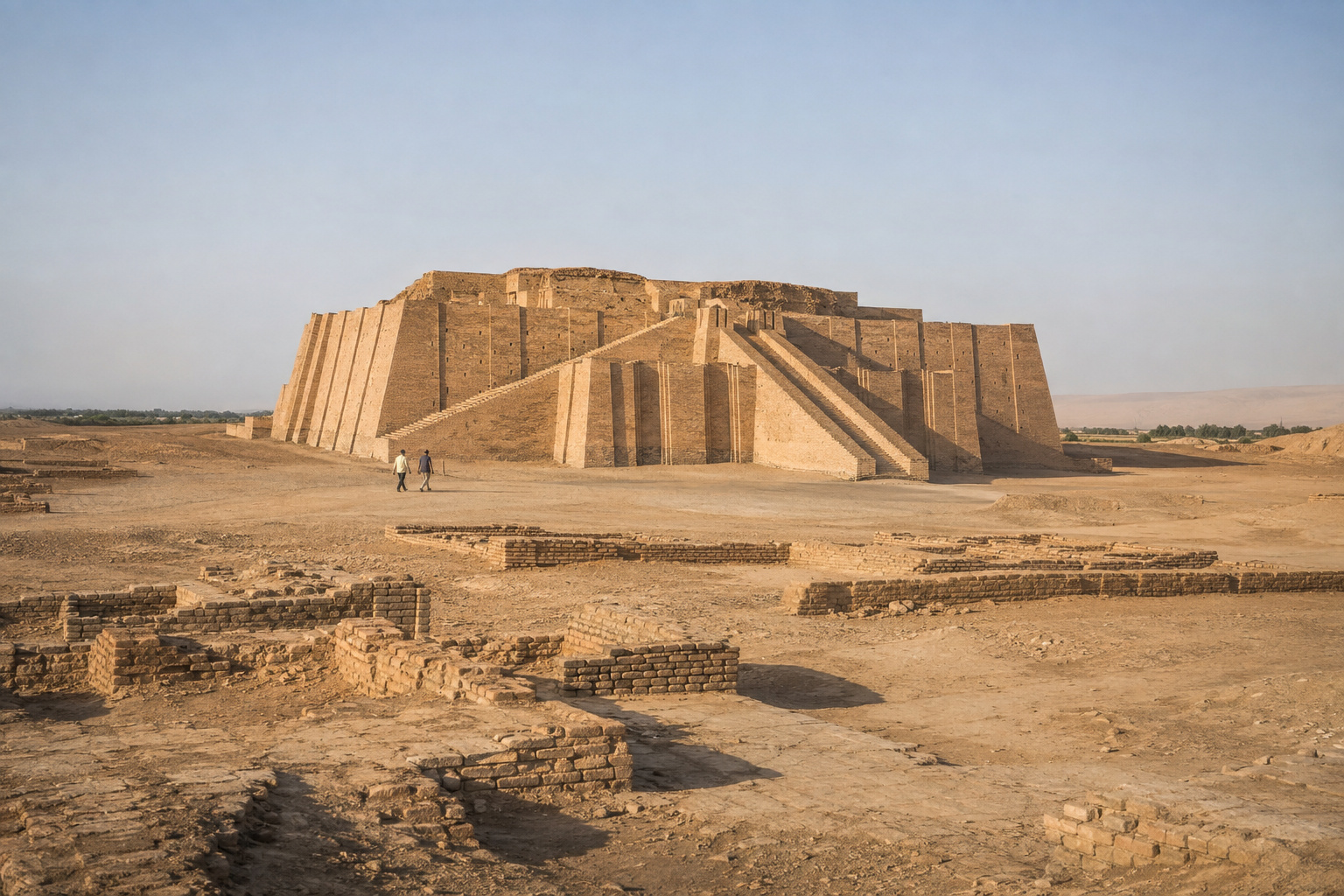 Ur and Nasiriyah · the ziggurat