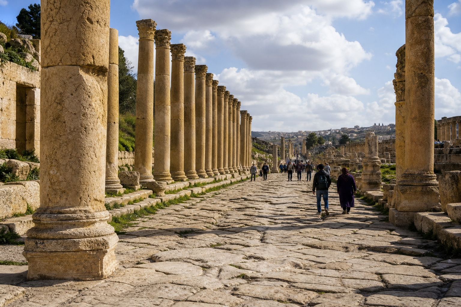 Jerash and Ajloun · Rome and the Ayyubids
