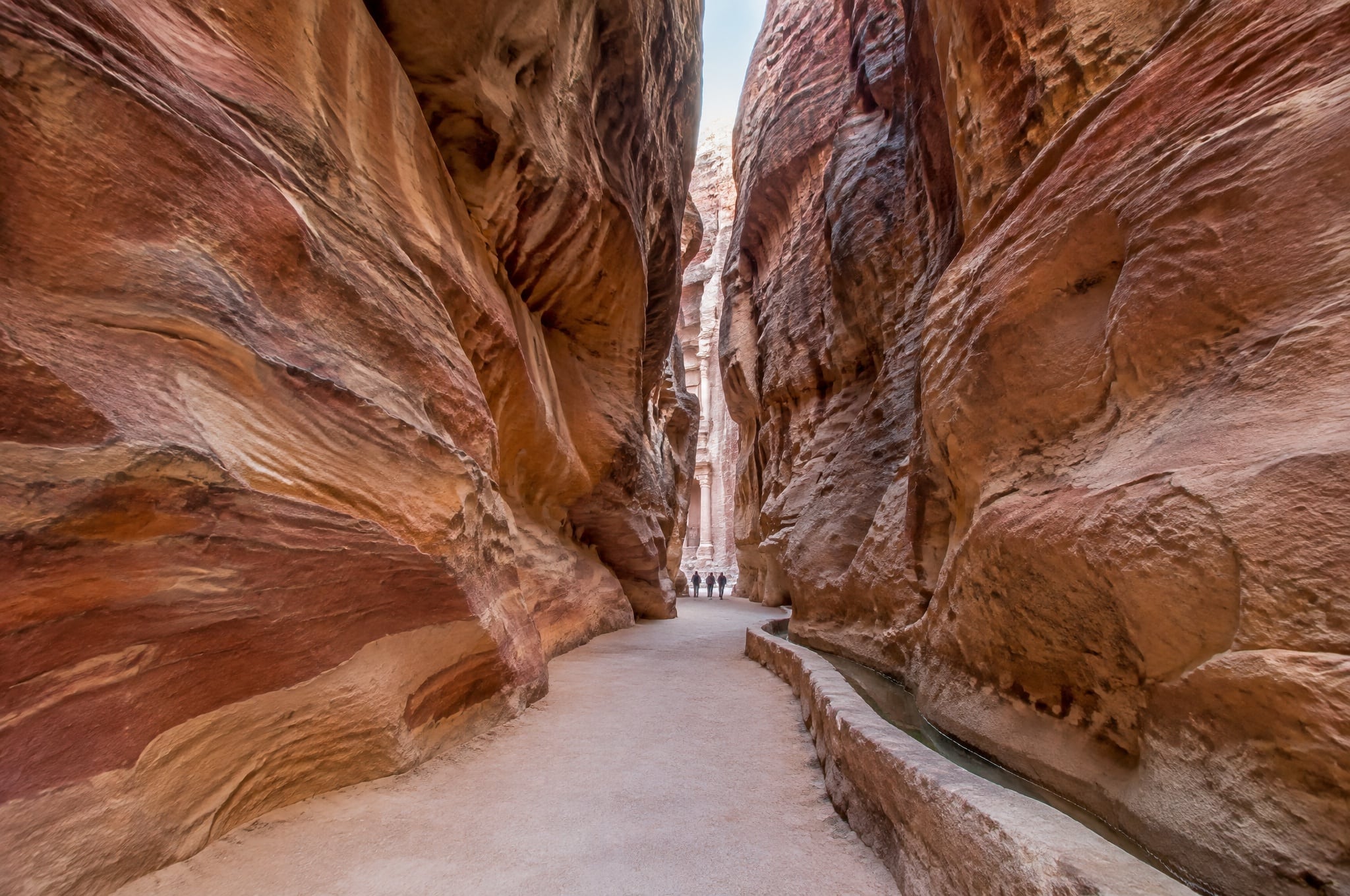 The Siq at Petra, Jordan