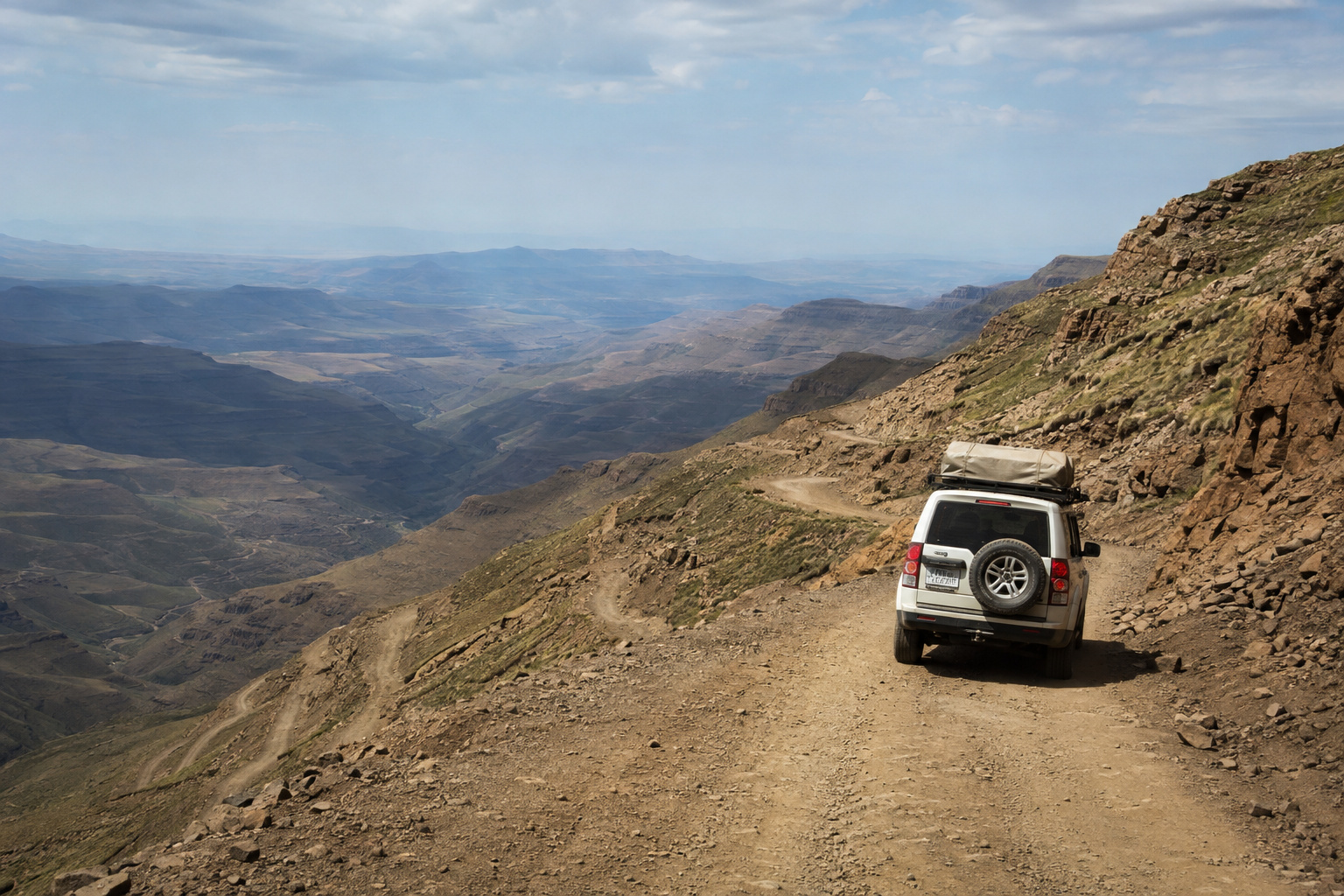 Oxbow to Mokhotlong and up to Sani Top