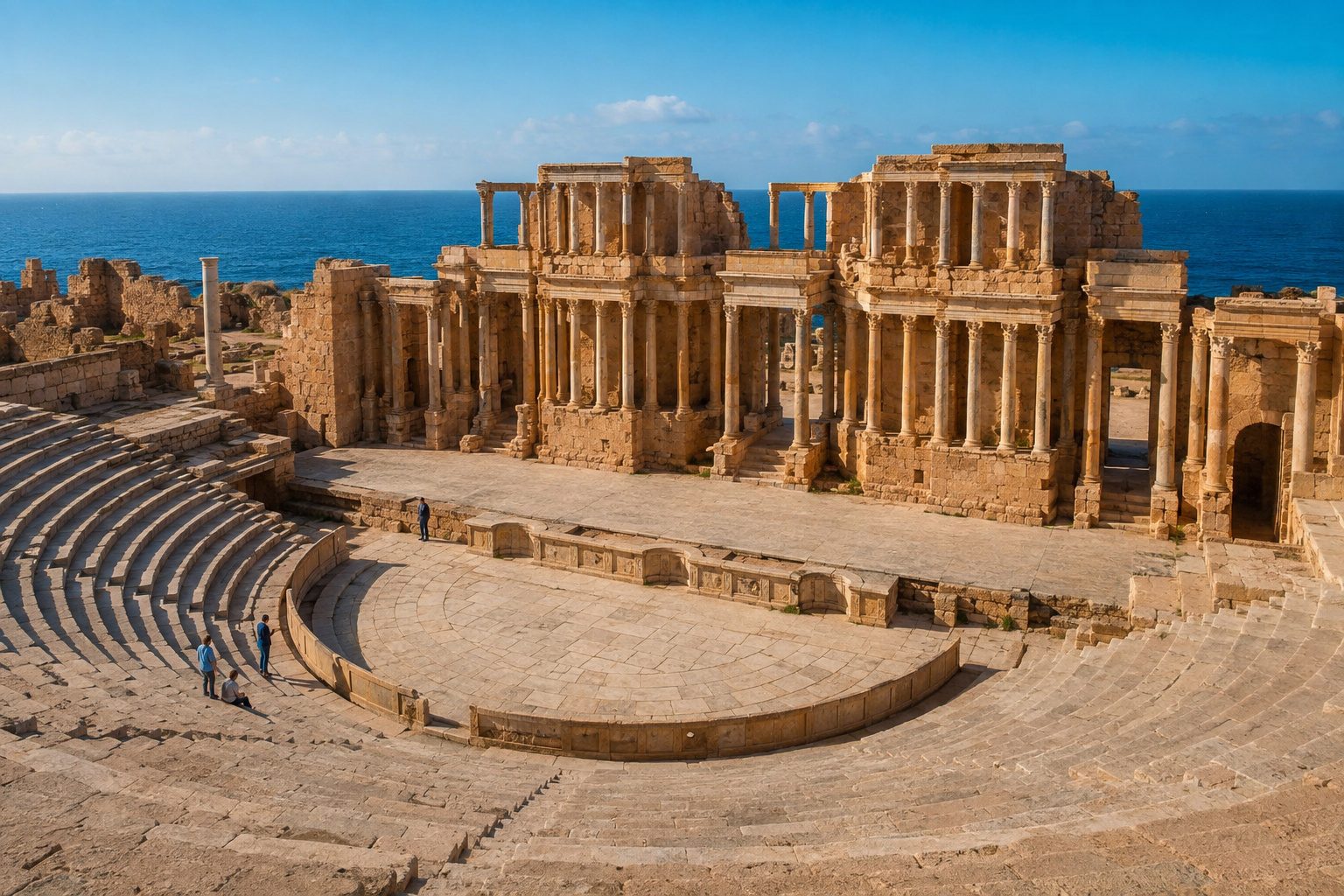 Arrival & Sabratha