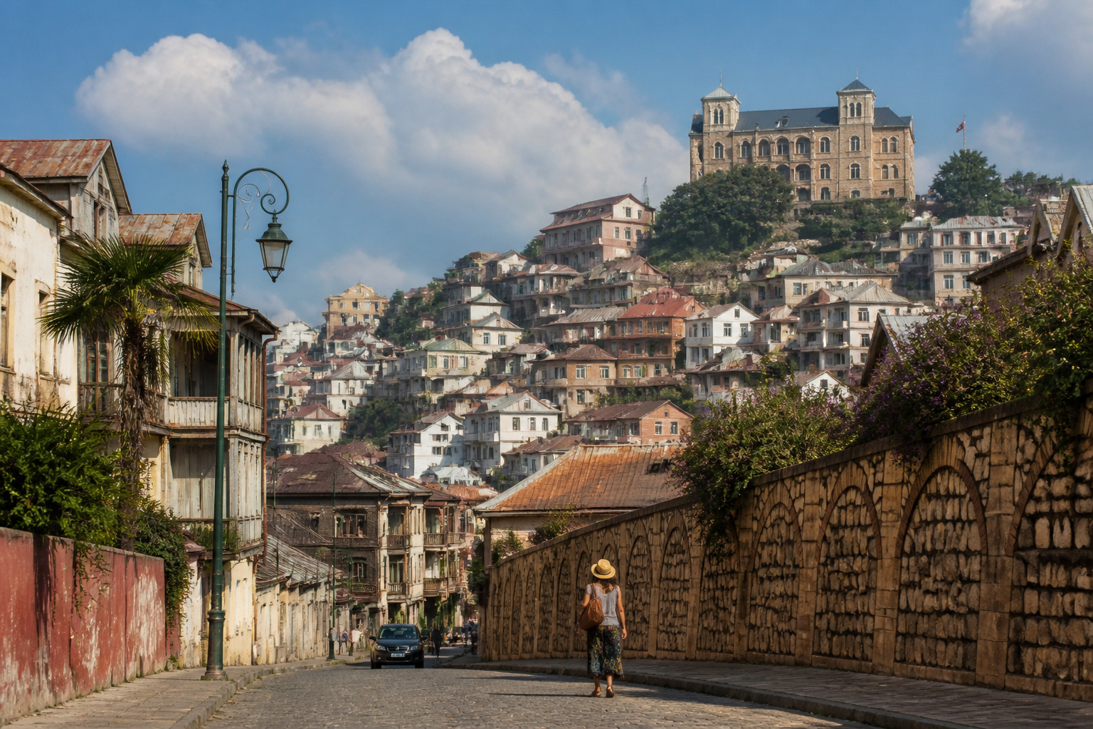 Arrive in Antananarivo
