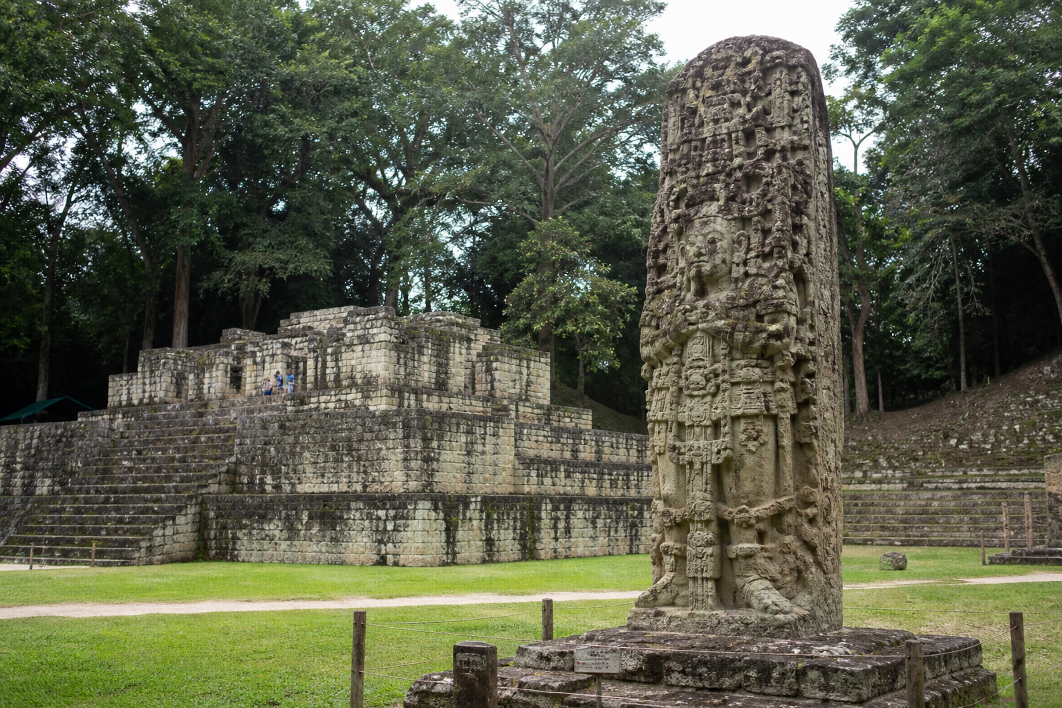 Copán ruins · depart