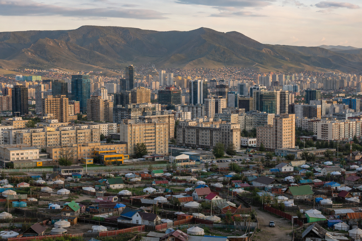 Arrive Ulaanbaatar, Mongolia